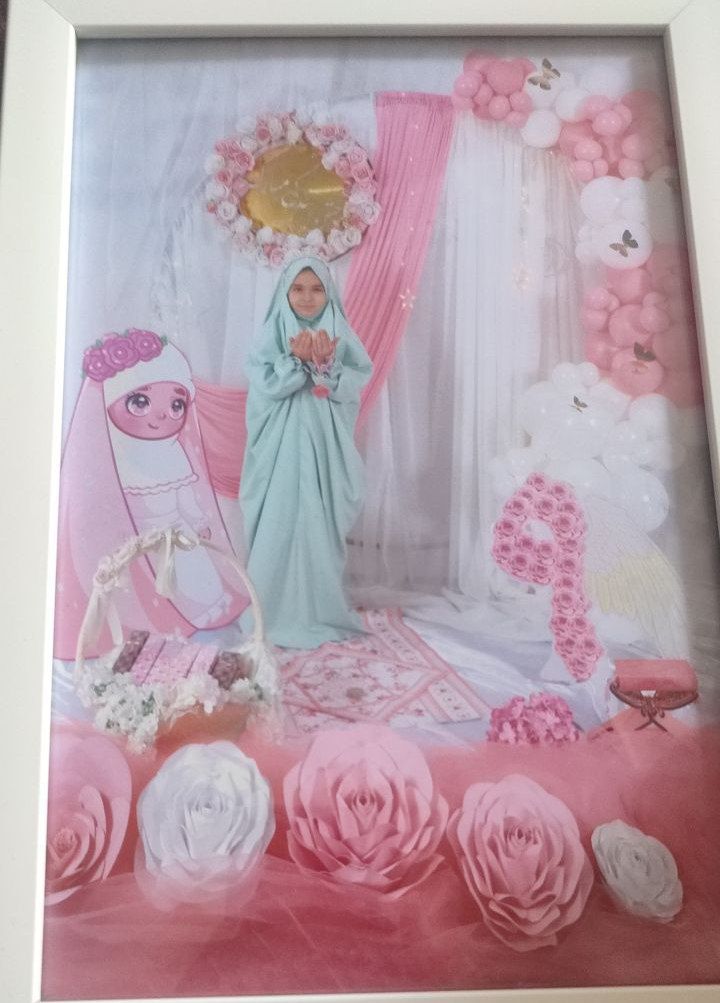 ست جشن تکلیف جنس کرپ الیزه در سایزبندی مختلف با تنوع رنگ بالا